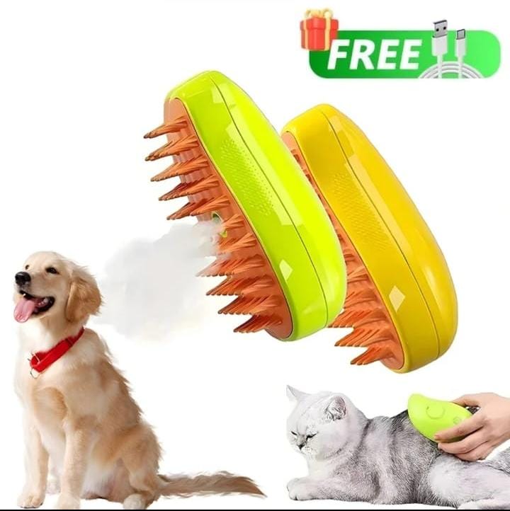 BRUSH PRO®️ Cepillo vaporizador para perros y gatos