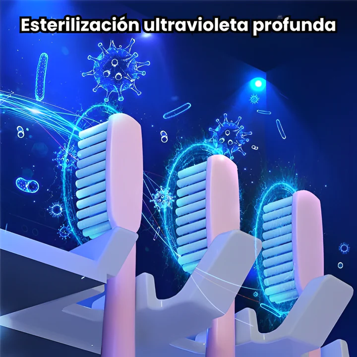 CLEANTOOTHBRUSH®️ Soporte Esterilizador UV 3 en 1