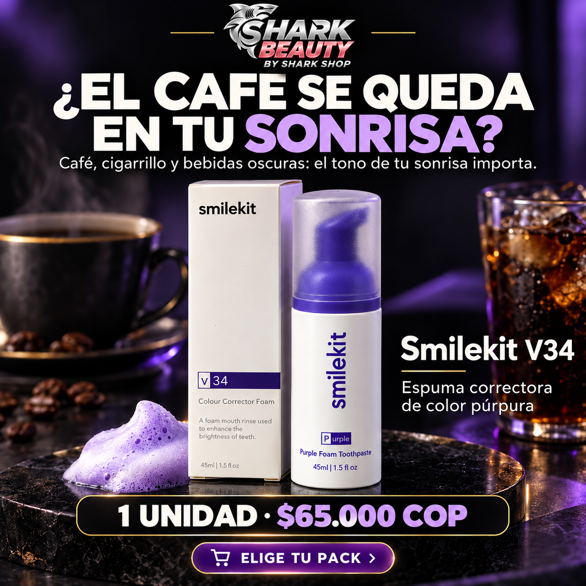 Espuma Correctora SmileKit®  V34