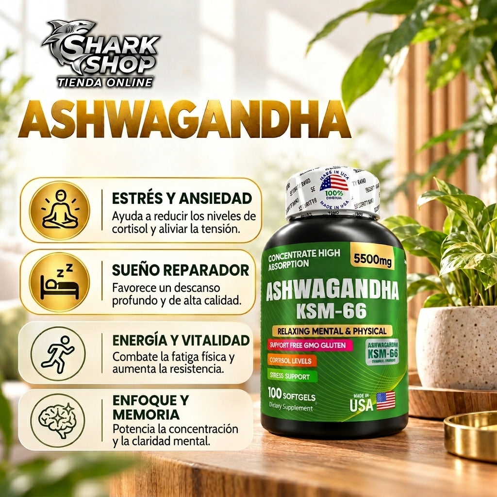 Ashwagandha KSM-66 | Shark Shop