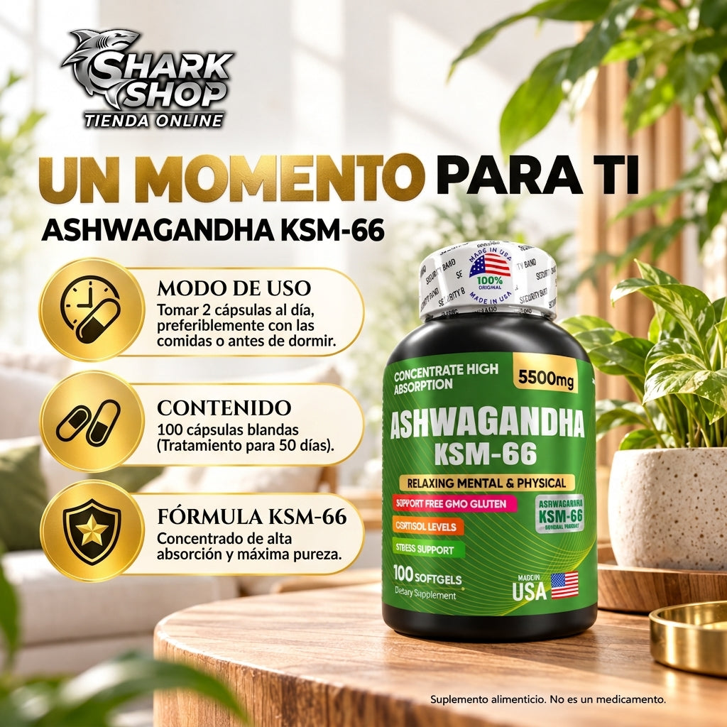 Ashwagandha KSM-66 | Shark Shop
