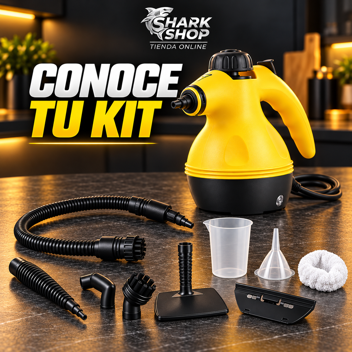 Limpiador a vapor portátil multiusos | Shark Shop