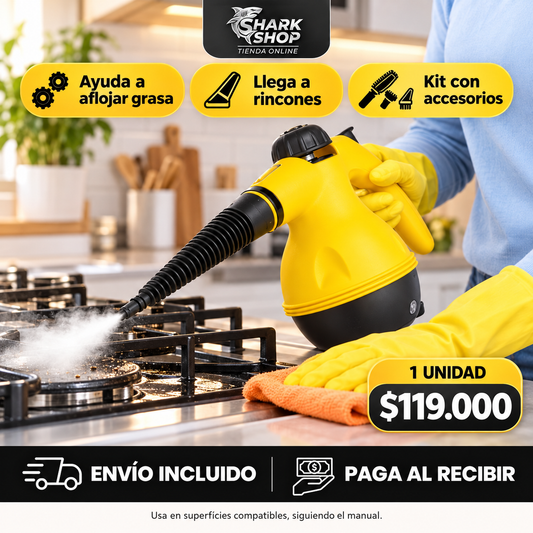 Limpiador a vapor portátil multiusos | Shark Shop