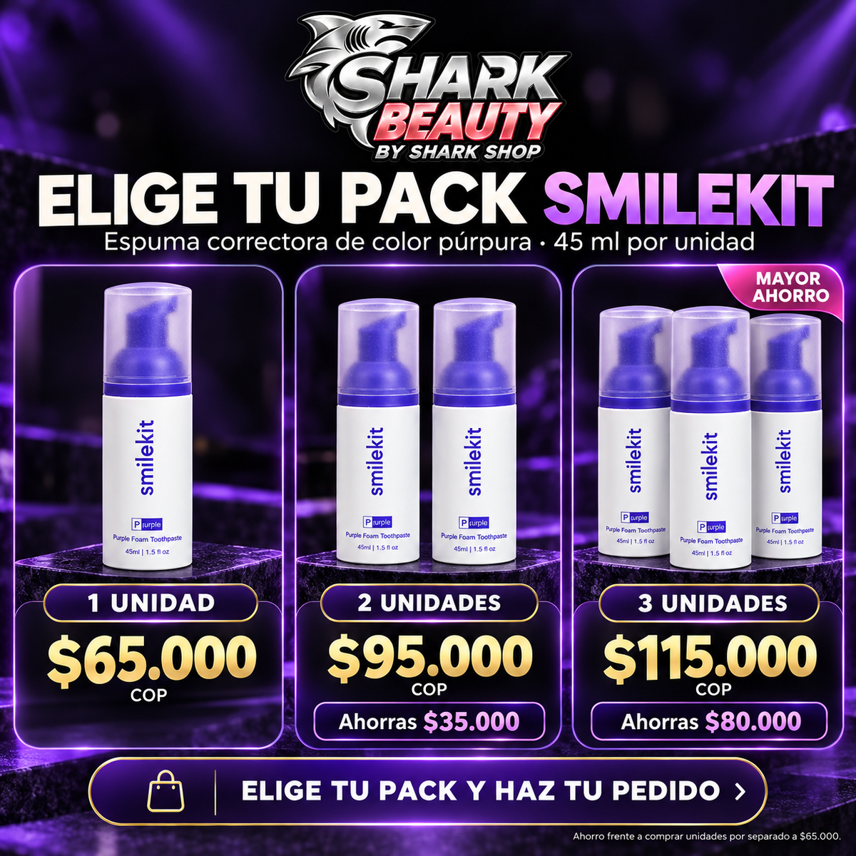 Espuma Correctora SmileKit®  V34