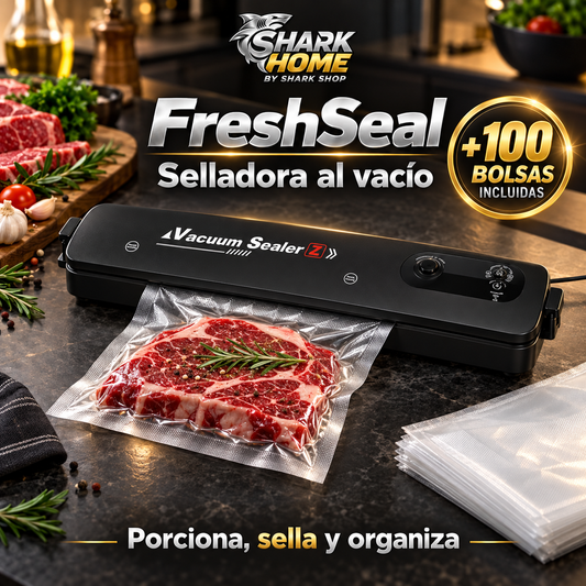 Selladora al Vacío FreshSeal®  + 100 Bolsas