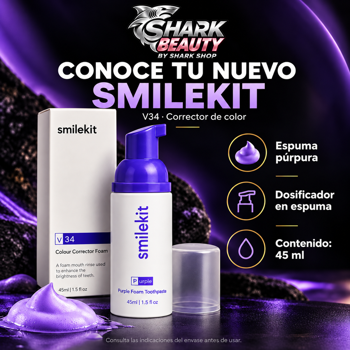 Espuma Correctora SmileKit®  V34