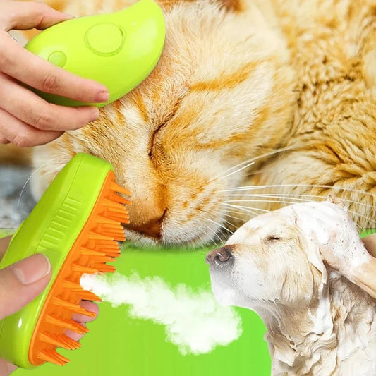 BRUSH PRO®️ Cepillo vaporizador para perros y gatos